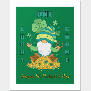 One Lucky Gnome - St. Valentine's Day Posters and Art